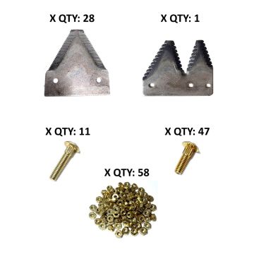 Ford 515 Series underserrated bolted 7' Section Refill Kit