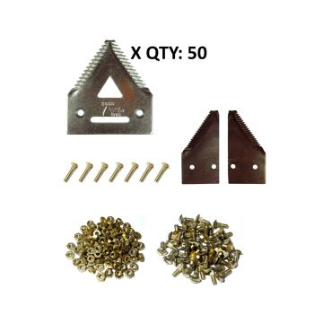John Deere 200 and 900 large serration plated 13' Section Refill Kit