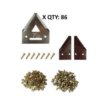 John Deere 200 and 900 large serration plated 22' Section Refill Kit