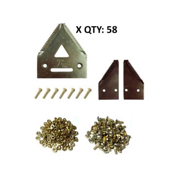 John Deere 200 and 900 top serrated plated 15' Section Refill Kit