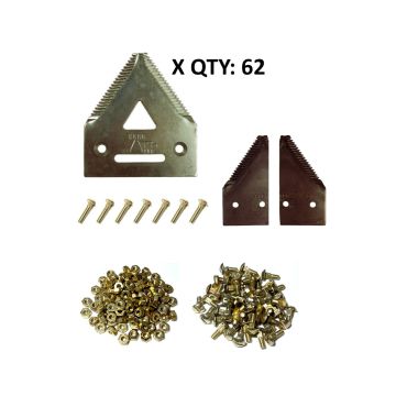 John Deere 200 and 900 top serrated plated 16' Section Refill Kit