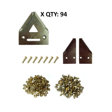 John Deere 200 and 900 top serrated plated 24' Section Refill Kit