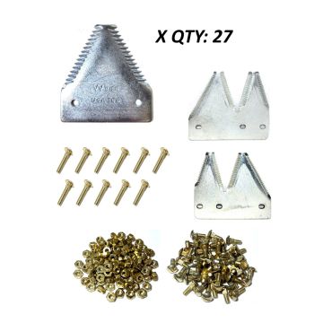 Case-IH 8320, 8330, 8350  large serration plated 7' Section Refill Kit