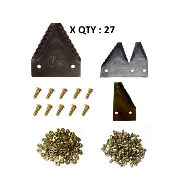 C-IH 990 top serrated 7' Section Refill Kit