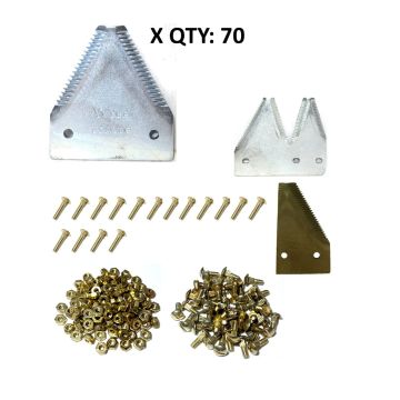 C-IH 1010 and 1020 top serrated plated 17.5' Section Refill Kit