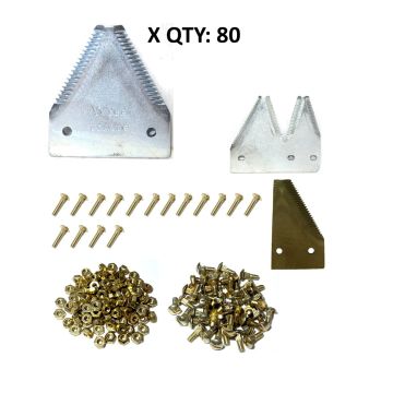 C-IH 1010 and 1020 top serrated plated 20' Section Refill Kit