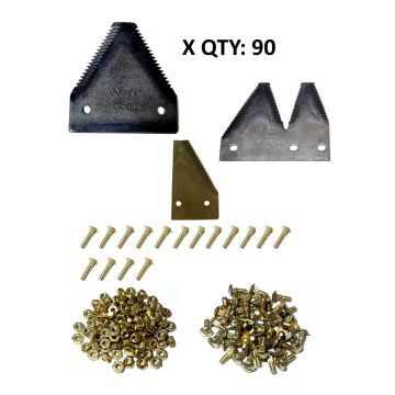 C-IH 1010 and 1020 big-tooth 22.5' Section Refill Kit
