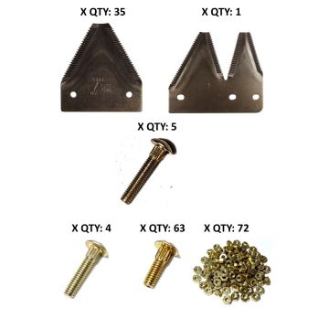 New Holland 460 top-serrated 9' Section Refill Kit