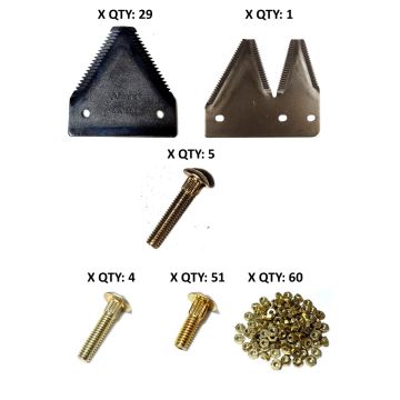 New Holland 460 big-tooth 7' Section Refill Kit