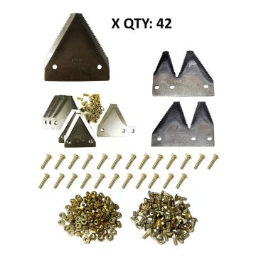 New Holland 499 under serrated 12' Section Refill Kit