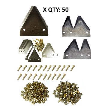 NH 2200, 2300 HS Series CIH DBL drive HDX 12, 14, 16, 18,   14' under serrated Section Refill Kit