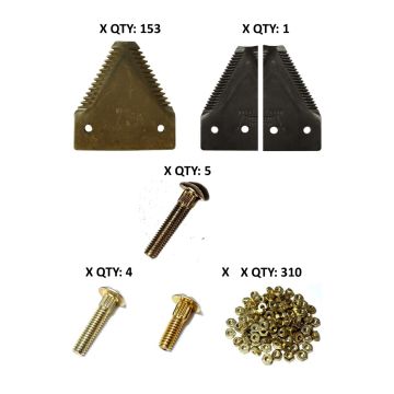 39' MacDon 973 & 974 Multi Crop Harvest Header Single Drive Section Refill Kit - Large 7/in