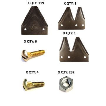 Hesston 5200, Top Serrated 30' Section Refill Kit