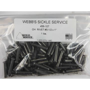OH Rivet #5-1/2 x 1-inch, 1 lb, (88 pcs)