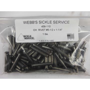 OH Rivet #5-1/2 x 1-1/4-inch, 1 lb, (73 pcs)