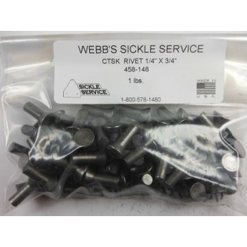 CTSK Rivet 1/4-inch x 3/4-inch, 1 lb, (75 pcs)