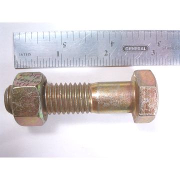 Hesston 8400 head pin, bolt 5/8-in x 2-1/2-in NC