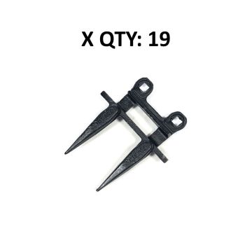 Hesston PT-7, PT-10; 1070, 1071, 1085, 1090, 1091, 1095; New Holland 469, 1469; 479, 488; 9' G-215DH guard kit