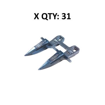 John Deere 1209-Early, 800, 830, 880, 2250, 2270; 15' G-221 guard kit