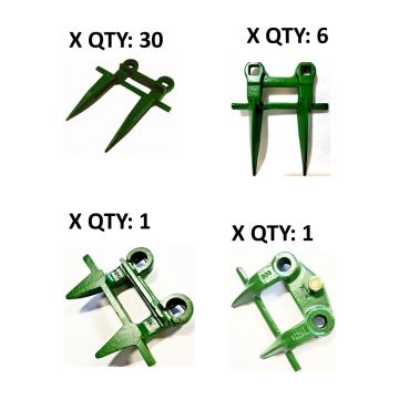 John Deere 4890 and 4895 with 890, 895, 896; 18' G-223DH guard kit