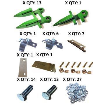 John Deere Pitman Complete Cutterbar Rebuild Kit 7'