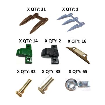 John Deere 200 & 900 Series Platform Complete Cutterbar Rebuild Kit 16'
