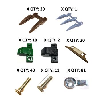 John Deere 200 & 900 Series Platform Complete Cutterbar Rebuild Kit 20'