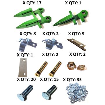John Deere 350, 450 Complete Cutterbar Rebuild Kit 9'