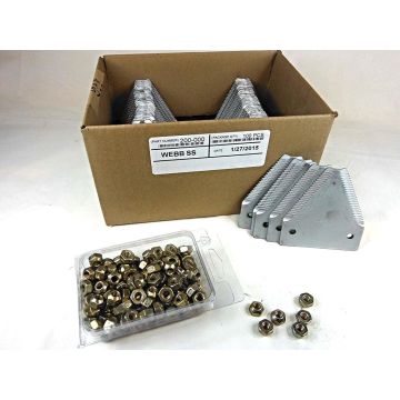 Love Floating Platform top-serrated plated 13' Section Refill Kit