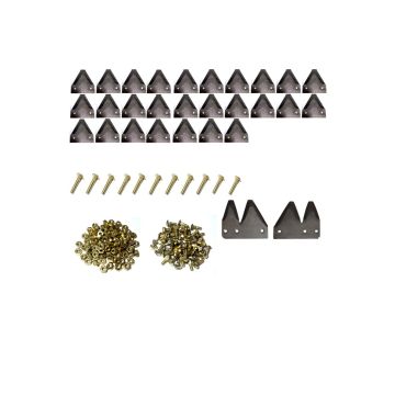 Case-IH 8320, 8330, 8350 under-serrated 7'  Bolted Section Refill Kit
