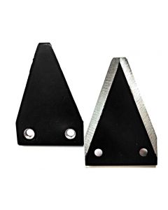 Troy-Built, Garden Way, MTD Replacement Section 2 inch w x 2 15/16 inch h with 1-7/32 inch ctsk holes