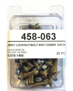 C-IH 3020 25-pc pkg 28mm bolt and nut